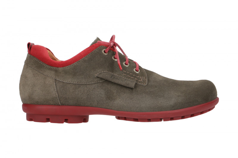 Think Kong Schuhe grau rot 6-86657-21