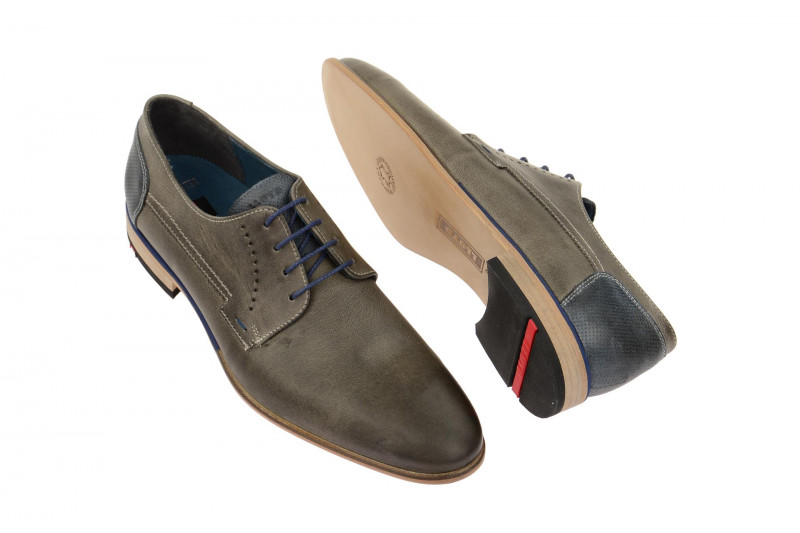 Lloyd Doncaster Schuhe grau lava 16-101-13