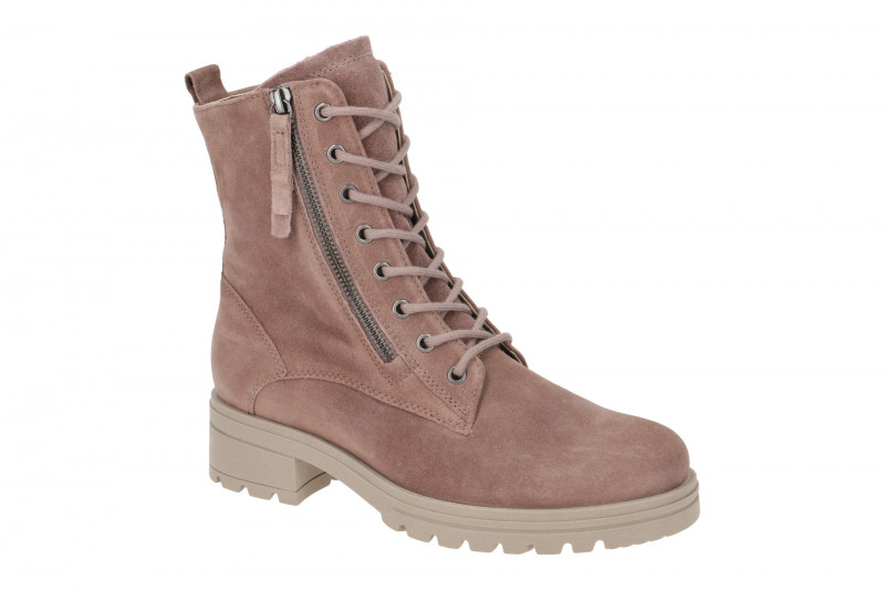 Gabor Kreta Stiefelette rosa Velour 92.785.41