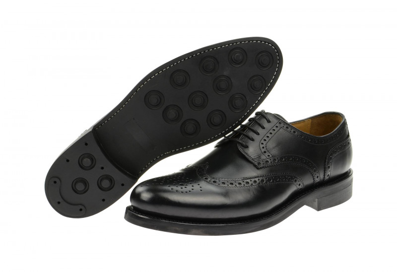 Gordon & Bros Schuhe schwarz Gummisohle Levet 2318-G