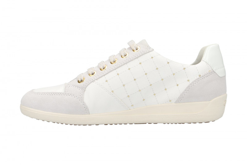 Geox Myria Schuhe weiß gold