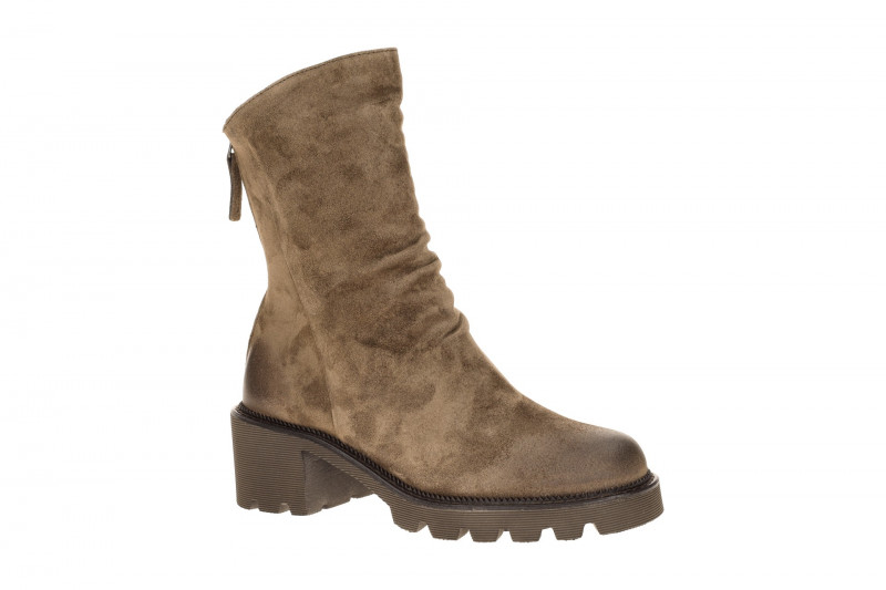 Paul Green Stiefelette braun Ankle Boots dünn gefüttert 8291