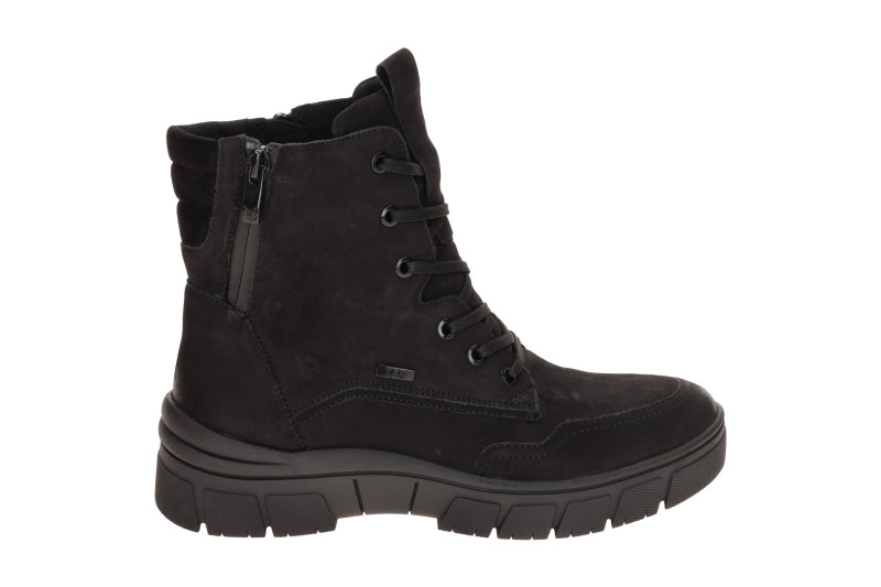 Caprice Winter Stiefelette Boots schwarz Nubuc TEX 26205