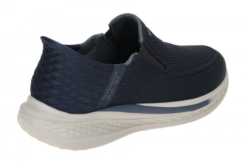Skechers Slade Slipper Schuhe blau Slip-Ins 210811