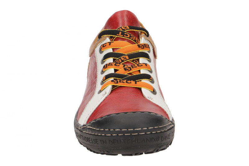 Eject Dass Schuhe rot weiß braun 15736
