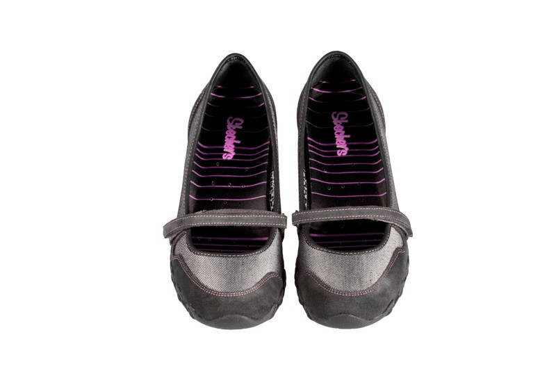 Skechers Sassy Too Slipper grau 21183/SLT