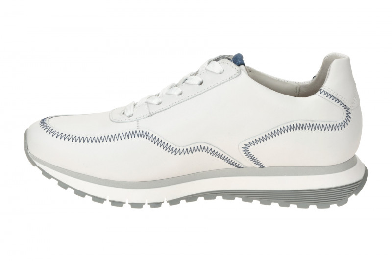 Gabor comfort Sneaker Schuhe weiß blau H-Weite 66.379.56