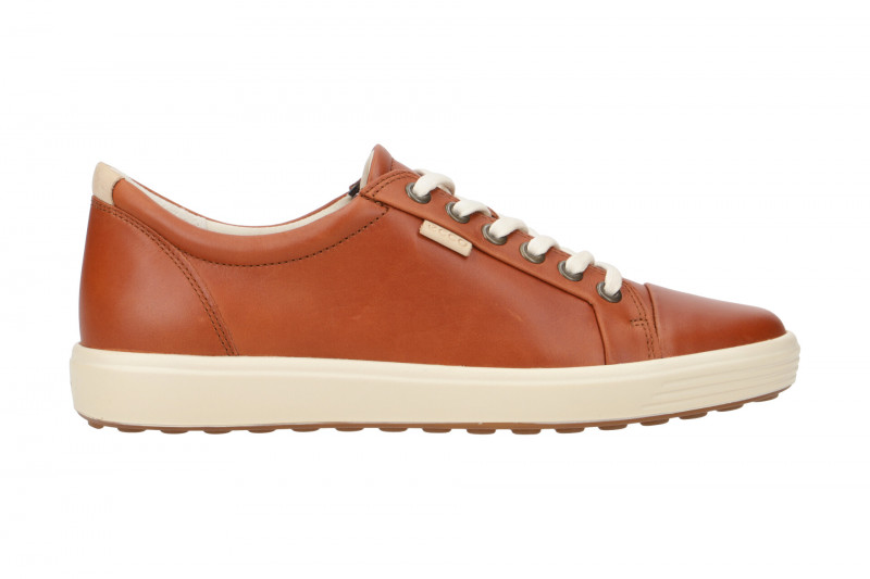 Ecco Schuhe Soft 7 braun cognac Damen Sneaker