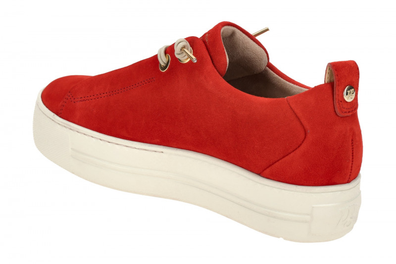 Paul Green Sneaker Plateau Schuhe rot salsa 5017