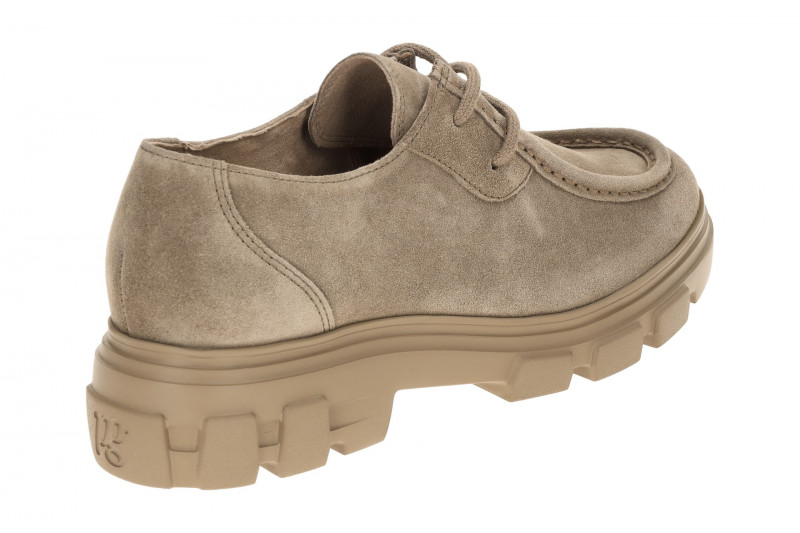 Paul Green Schuhe grau antelope Mokassin Loafer 1183