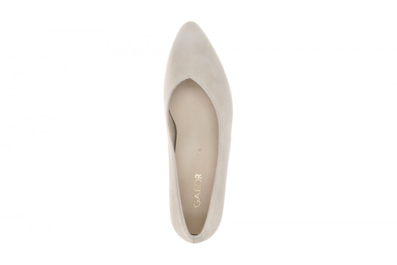 Gabor Pumps beige oak Velour 81.431.12
