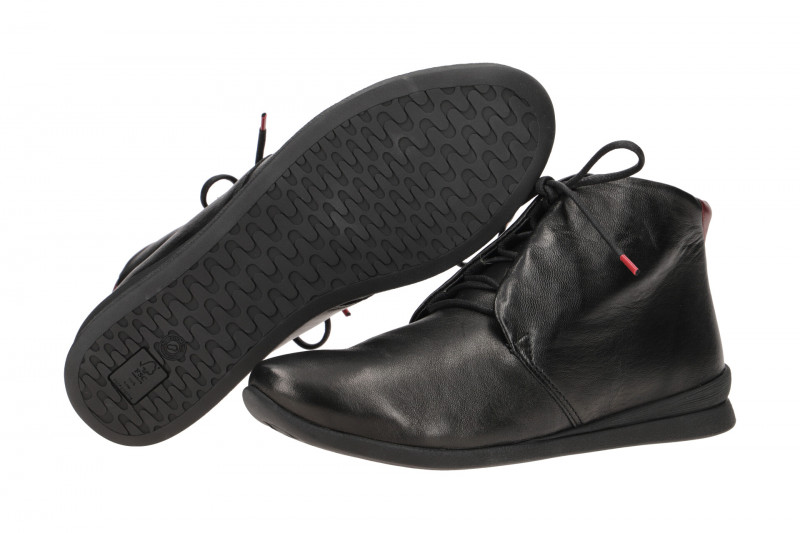 Think Spuat Schnür Stiefelette schwarz 479