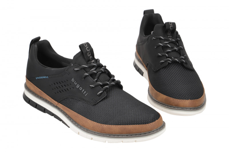 bugatti Sandman Schuhe schwarz braun 311-91660