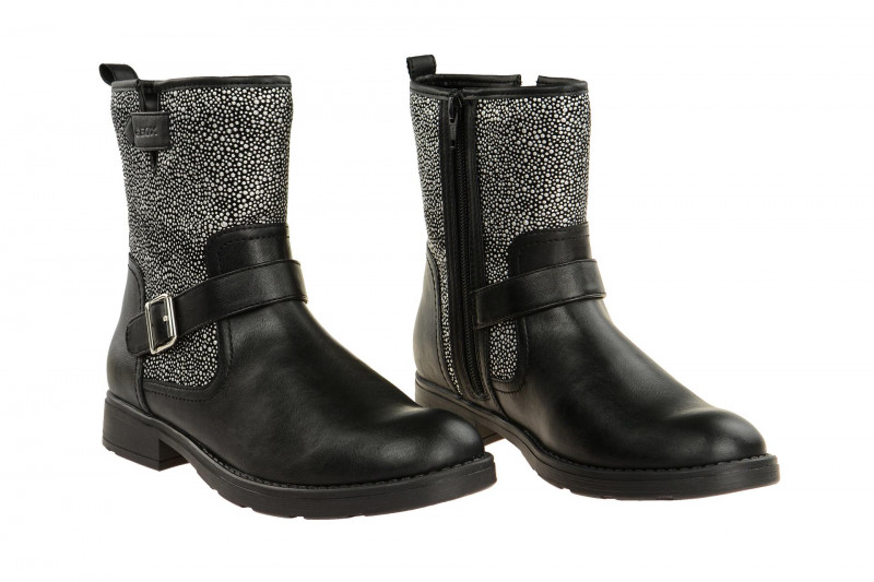 Geox Stiefel SOFIA schwarz silber