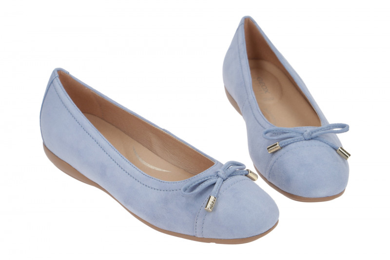 Geox Annytah Ballerinas hellblau Velour