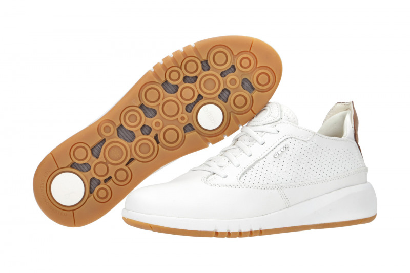 Geox Aerantis Schuhe weiß Damen Sneaker