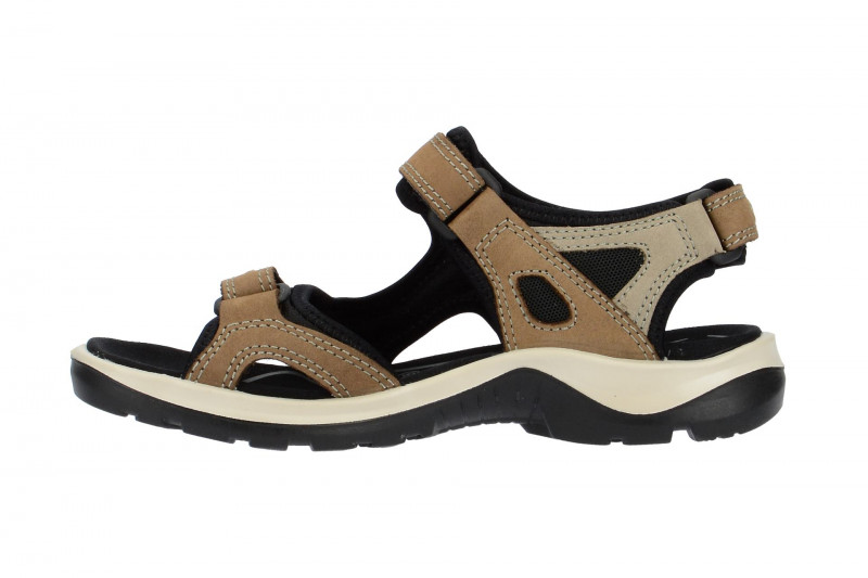 Ecco Damen Sandale Offroad hellbraun