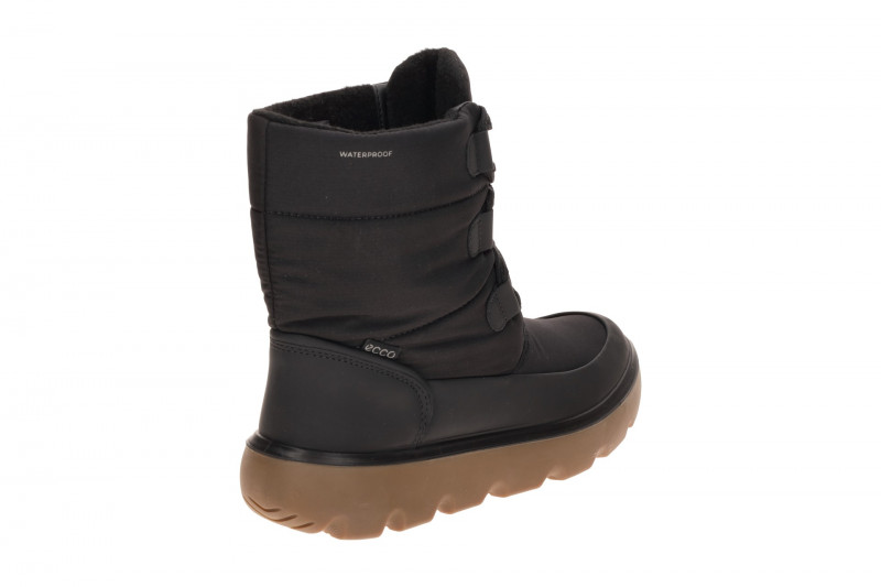 ecco Glacia Stiefelette Boots schwarz Wasserdicht Primaloft 243323