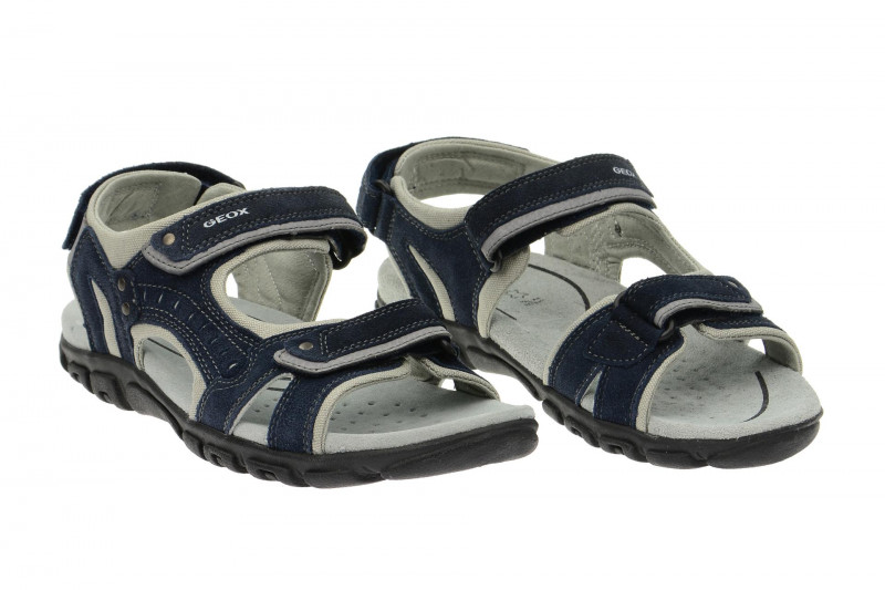 Geox Sandale Strada blau grau U5224A