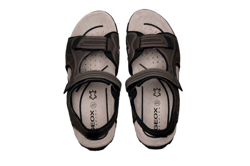 Geox S.Strada Sandale in coffee braun U1124M