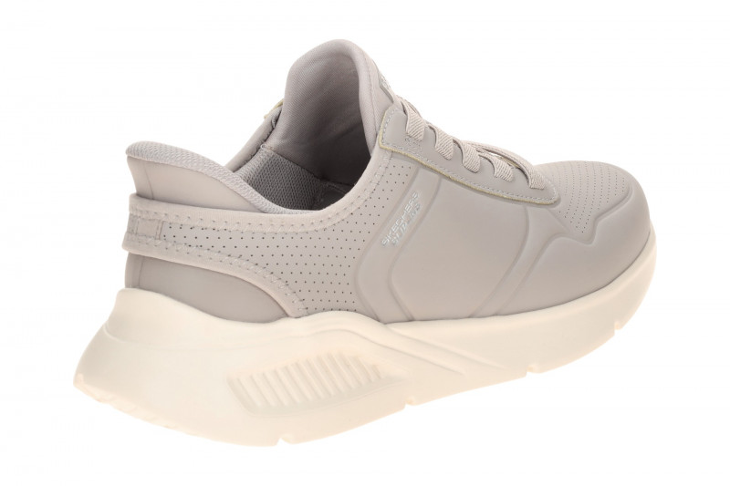 Skechers Uno Lite Schuhe Slipper grau Sneakers Slip-Ins 183125