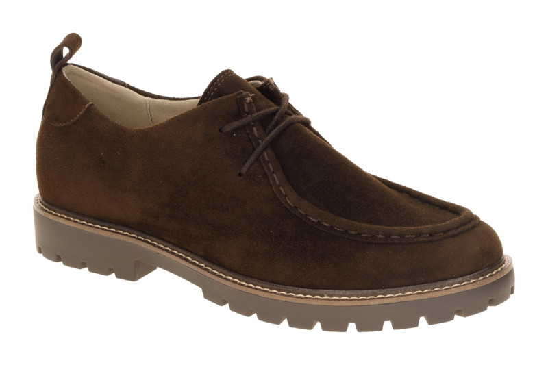 Caprice Schuhe Mokassin braun Velour 23612