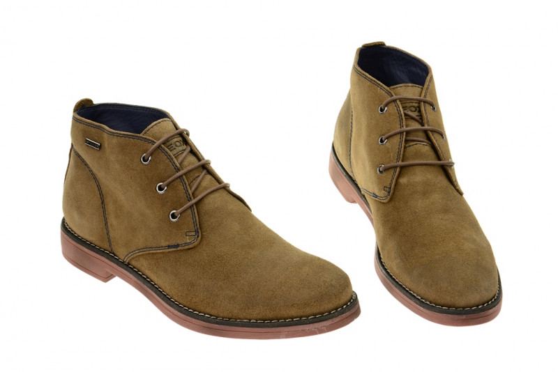 Geox Respira Jheryx Herrenschuhe Amphibiox in braun Stiefelette