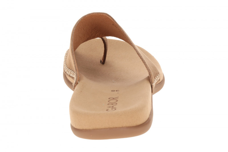 Gabor Zehentrenner Pantolette braun 83.700.38