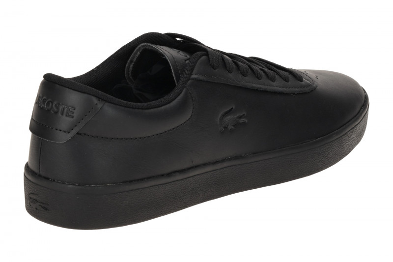 Lacoste Baseshot Evo Schuhe Sneakers schwarz Leder 0065