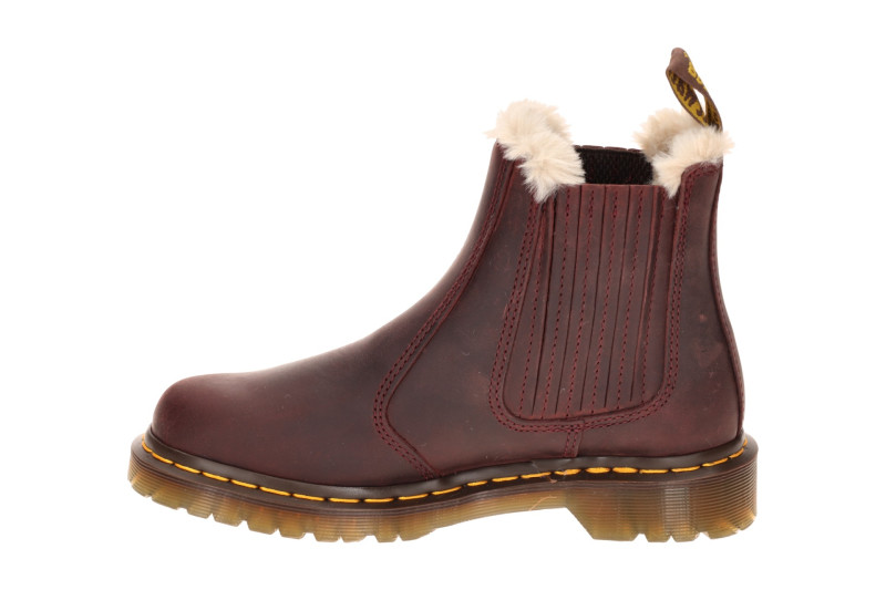 Dr. Martens 2976 Leonore Stiefel Chelsea-Boot rot Warmfutter