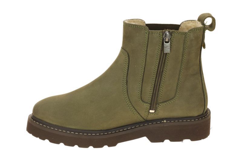 camel active Rainforest Winter Stiefelette grün olive Damen 59RFS03