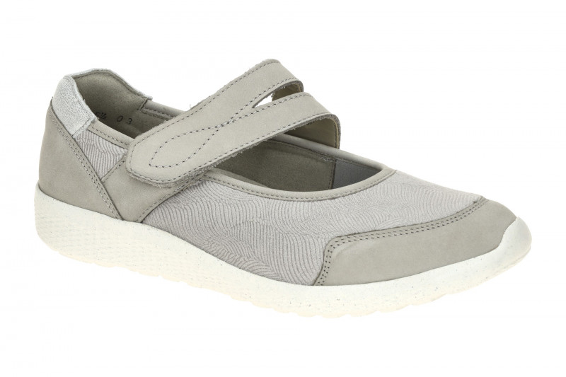 Waldläufer Ira Mary-Jane Schuhe stein grau K-Weite OrthoTritt