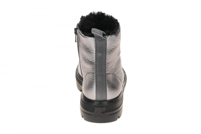 Paul Green Winter Stiefel grau silber metallic Warmfutter 5287