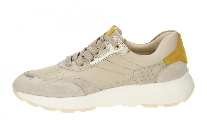 Gabor Schuhe Sneaker grau gelb 83.484.10
