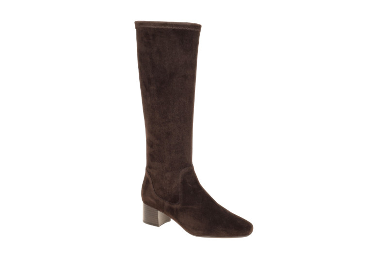 Peter Kaiser Stiefel braun Stretch Langschaft eckig 75525