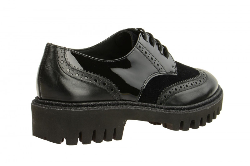 Paul Green Schuhe schwarz Profilsohle 2292