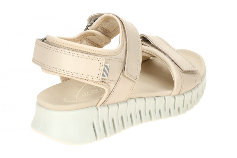 Ecco Gruuv Sandalen beige limestone Damen 213103
