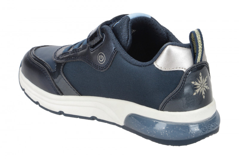 Geox Spaceclub Kinder Schuhe blau DISNEY FROZEN Elsa