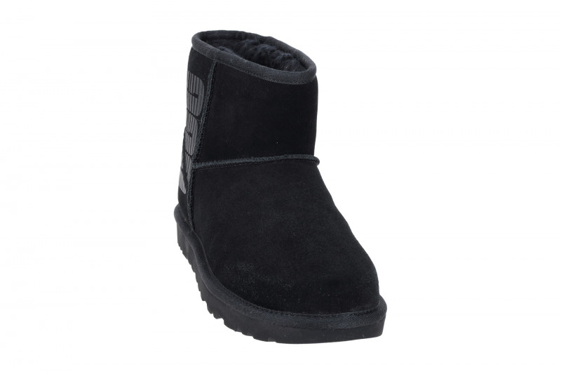 UGG Classic Mini Ugg Side Logo Stiefel schwarz 1144057