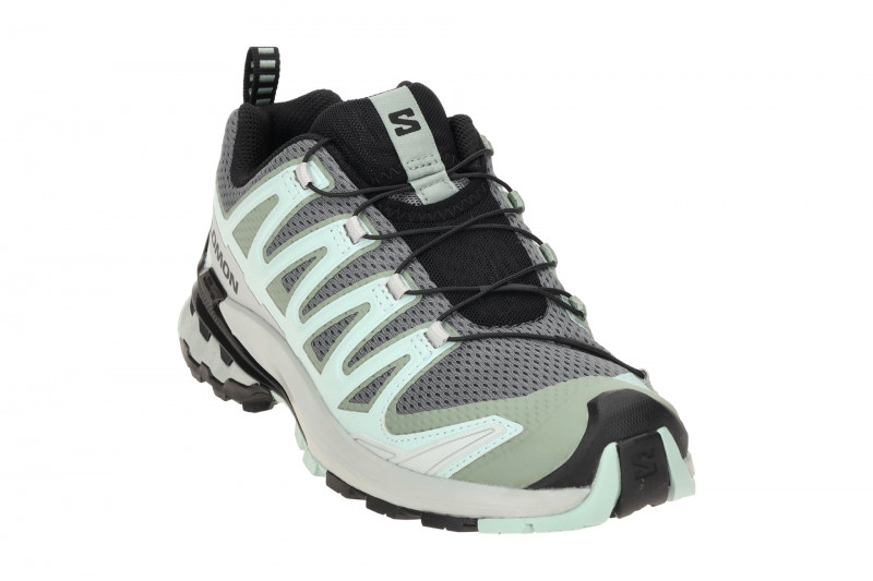 Salomon XA Pro 3D V9 Schuhe Damen grau grün 472729