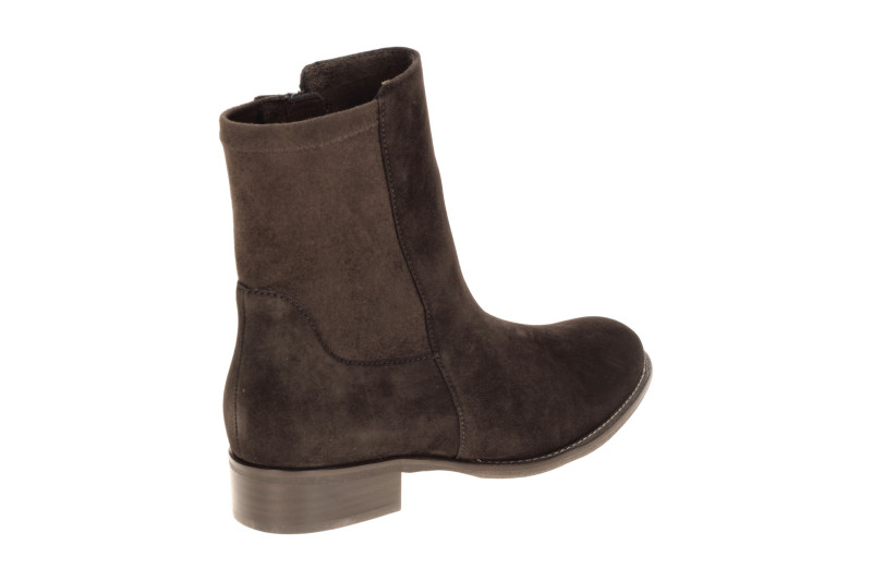 Gabor Stiefelette braun mocca Samt 8035.05.003
