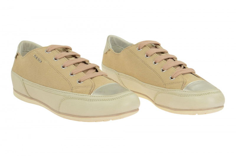 Geox Moena Schuhe weiß rosa D5260D