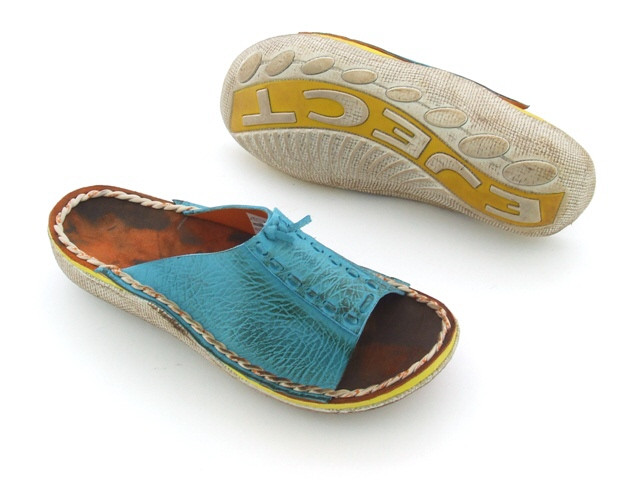 Eject Fixe E-11509 Pantolette blau