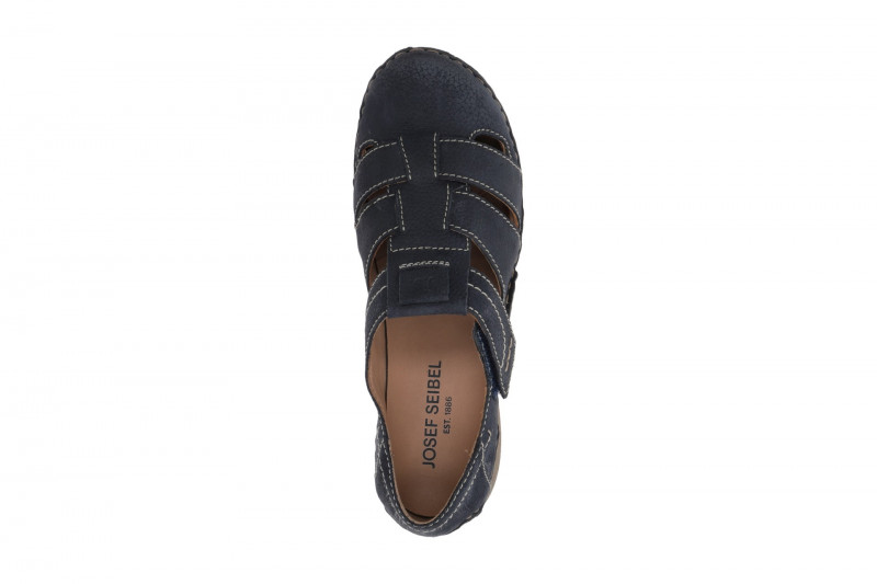 Josef Seibel Fergey 59 Schuhe Slipper blau Klett