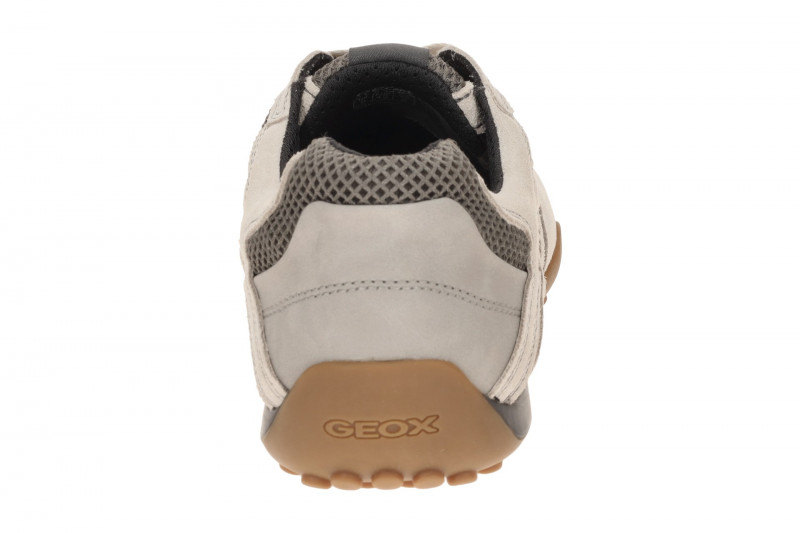 Geox Snake Schuhe hellgrau sand U55MNA