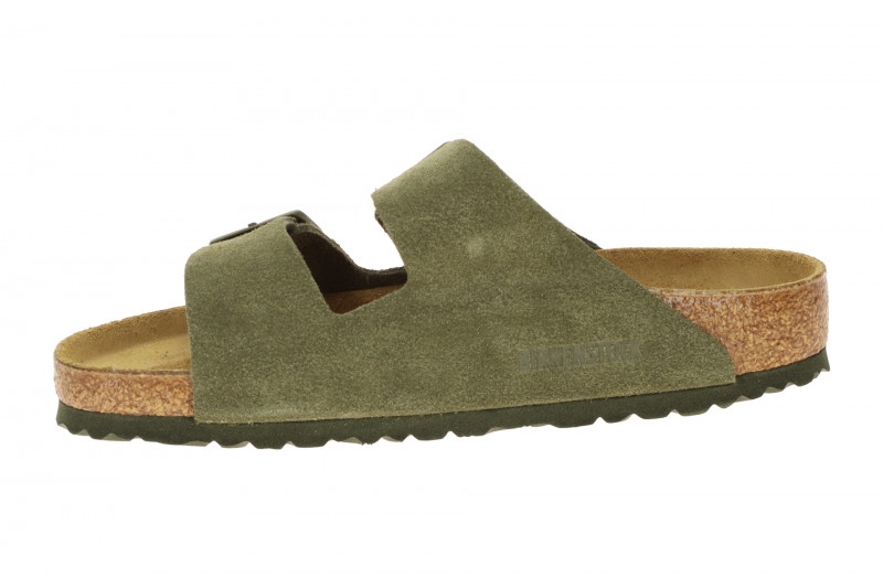 Birkenstock Arizona BS Pantolette grün thyme Normal Weit 1025657