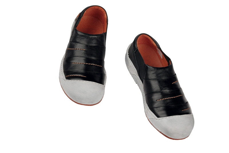 Eject Puzzle Slipper schwarz 12361