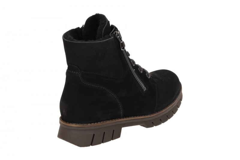 Waldläufer Xara Warmfutter Stiefeletten schwarz H-Weite