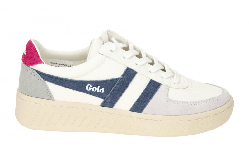 Gola Grandslam Trident Schuhe Sneakers weiß blau CLA415