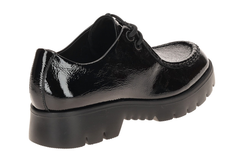 Högl Sally Schuhe Mokassin in schwarz Lack 2415
